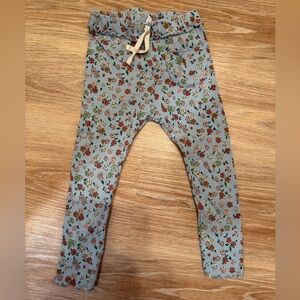Zara Kids Floral Pattern Leggings - Multicolor